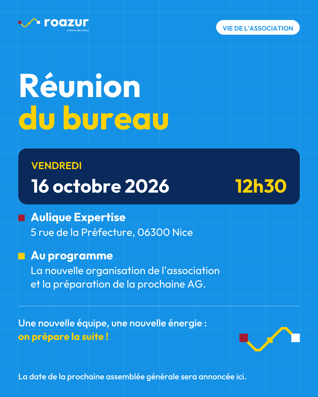 Affiche : Réunion de bureau